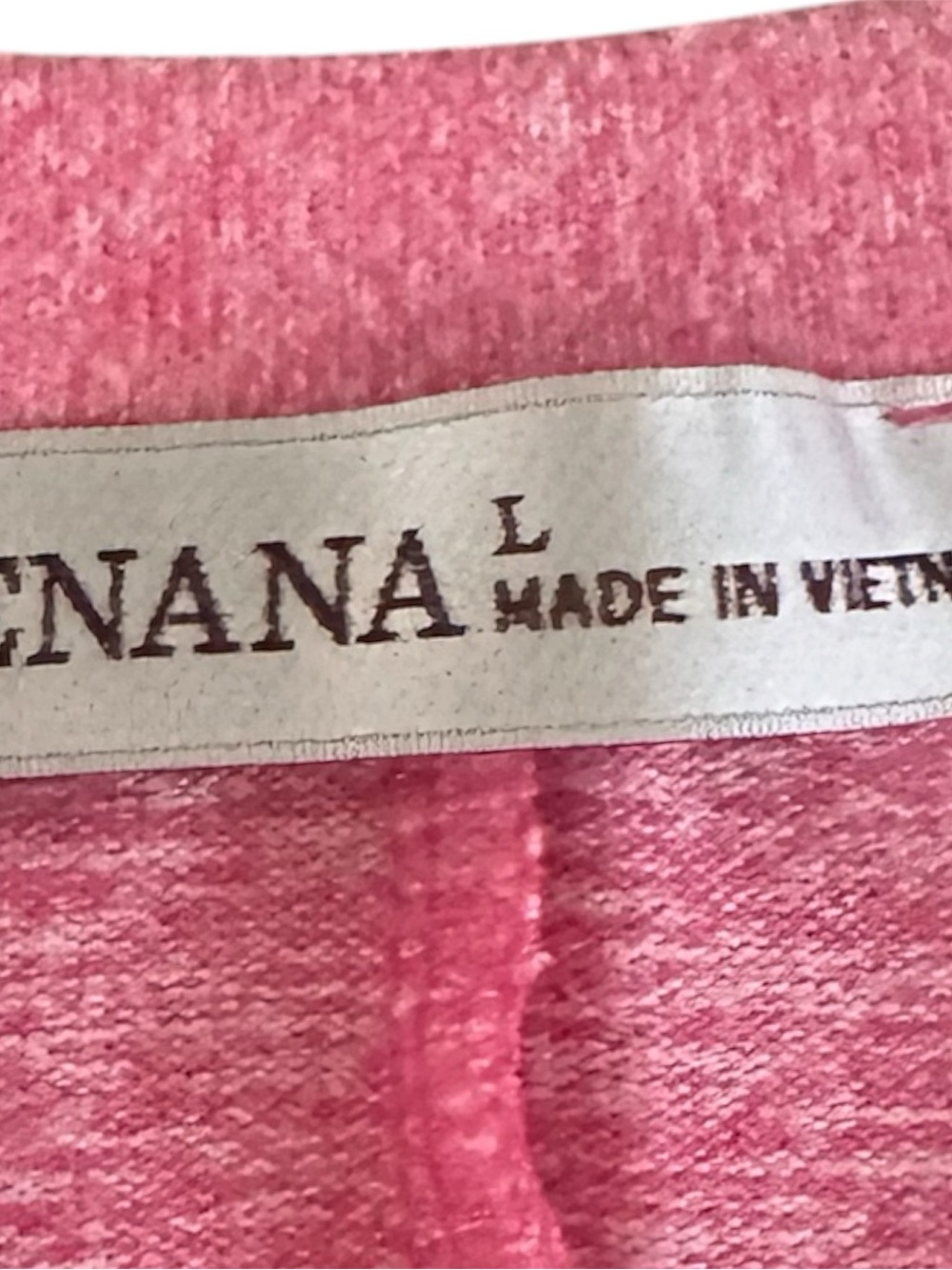 Zenana Pink Crop Top (L) - Picture 3 of 3